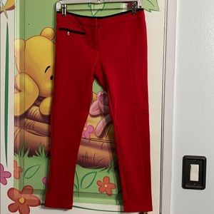 Red Trina Turk pants